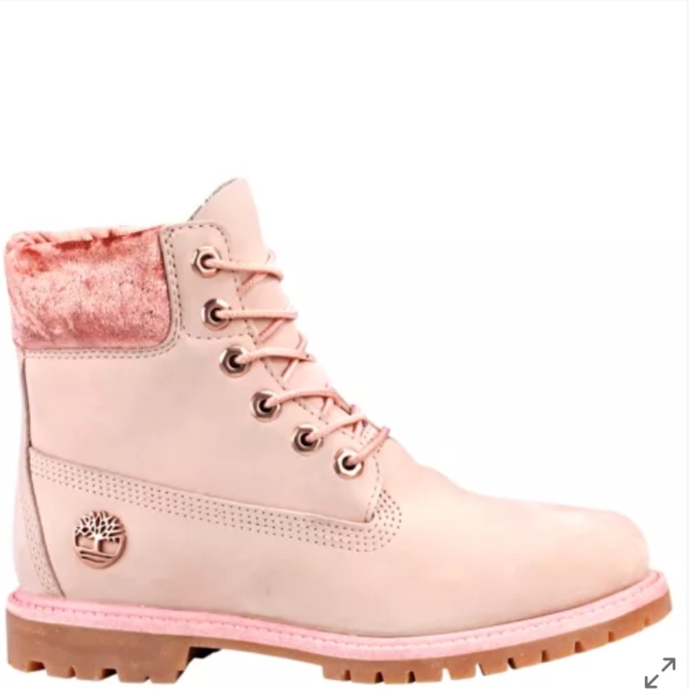 Timberland Women's Velvet Collar Waterproof Boots